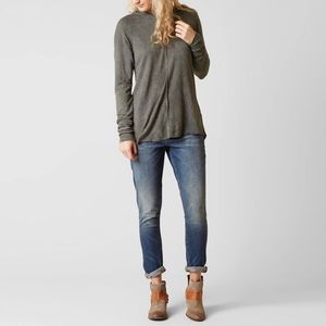 Gilded Intent Raw Edge Oversized Hoodie Si…